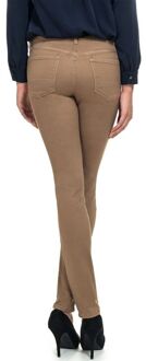 NYDJ Alina Skinny Jeans Taupe Super Sculpt Denim | Cappuccino Bruin - 30 (Taille)