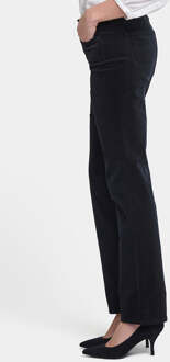 NYDJ Marilyn Rechtdoor Pantalon | Zwart - EU 42 / UK 14