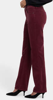 NYDJ Marilyn Rechte Broek | Sienna Rood - EU 40 / UK 12