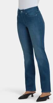 NYDJ Marilyn Straight Jeans | Hugo Rain Blauw - EU 32 / UK 4