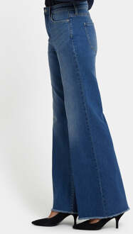 NYDJ Mia Palazzo Jeans | Romantisch Indigo Donkerblauw