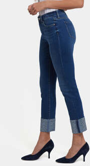 NYDJ Sheri Slim Enkellange Jeans | Vintage Lapis Donkerblauw