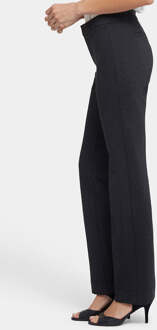 NYDJ Slimme Broek in Ponte Knit | Charcoal Heather Grijs - EU 40 / UK 12