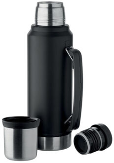 Nyima dubbelwandige 1l fles Zwart - One size