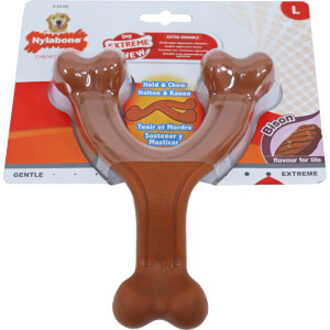 Nylabone extreme chew wishbone bison <23 kg