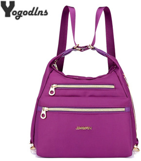 Nylon Crossbody Backpack Bag Casual Handbag Ladies Large Capacity Waterproof Shoulder Bag Travel Shoulder Bags Bolsa Feminina