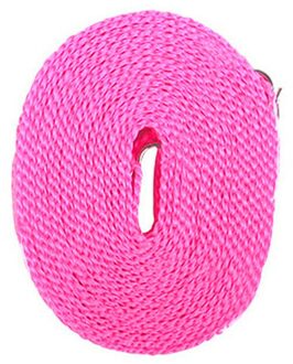 Nylon Doek Opknoping Touw Thuis Opslag 5M Wasdroger Antislip Droogrek Waslijn Waslijn Opslag Accessoires # Yj roze