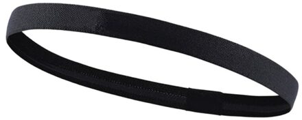 Nylon Elastische Hoofd Zweetband Mannen Vrouwen Yoga Haarbanden Running Zweet Bands Fitness Hoofdband zwart