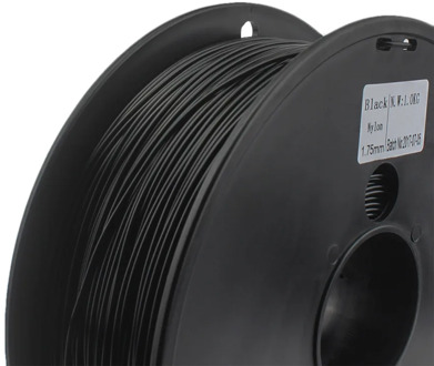 NYLON filament 1.75mm wimpel c 0.03 mm choice 3d nylon black white color 3d filament nylon PA 1 kg filo stampante 3d filamento