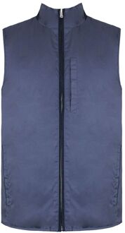 Nylon Heren Navy Gilet - 2XL