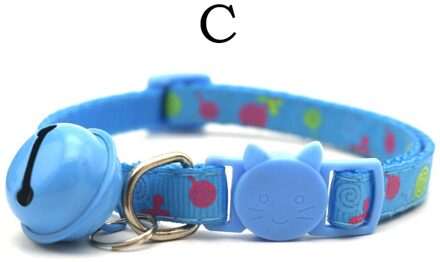 Nylon Kat Bel Kraag Kleurrijke Huisdier Kraag Kat Gezicht Veiligheid Gesp Halsbanden Puppy Hond Levert Kat Accessoires