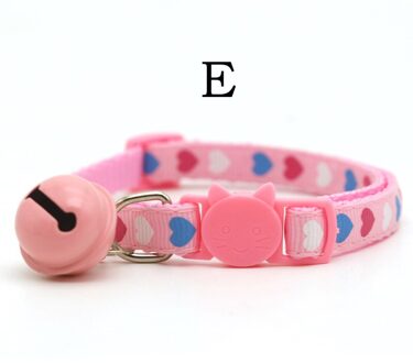 Nylon Kat Bel Kraag Kleurrijke Huisdier Kraag Kat Gezicht Veiligheid Gesp Halsbanden Puppy Hond Levert Kat Accessoires