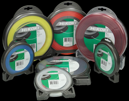 Nylon lijn | rond | 1.6 mm | blauw | 15 meter - 781092