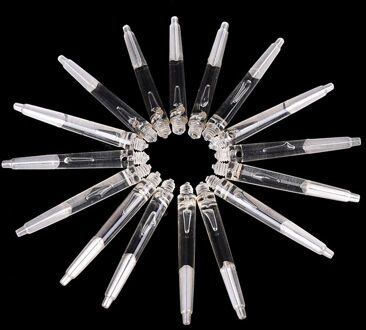 Nylon Materialen Dart Shafts Dart Accessoire Transparant Kristal Kleur Soft Tip Darts Stengels/Assen Darts Vervanging 35mm