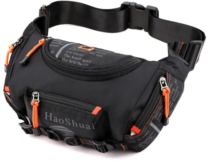 Nylon Men Fanny Pack Bum Hip Bag Cross body Messenger Bag Waterproof Multi-purpose Travel Male Sling Chest Belt Waist Bags New