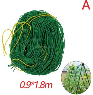 Nylon Mesh Tuinbouw Plant Crawl Bescherm Netto Loofah Morning Glory Komkommer Wijnstok Groeien Houder Kruipen Boerderij Tuinieren Netwerk 0.9x.1.8m