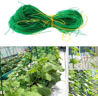 Nylon Mesh Tuinbouw Plant Crawl Netto Loofah Morning Glory Komkommer Wijnstok Groeien Houder Kruipen Boerderij Tuinieren Netwerk 1.8m x 2.7m