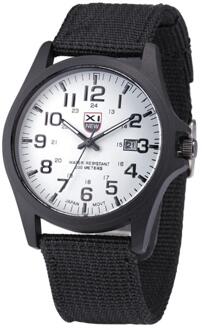 Nylon riem Stijl Quartz mannen Horloge Top Horloges Mode Casual Mode Polshorloge Relojes Relogio Masculino wh