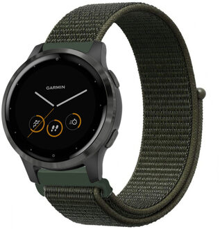 Nylon Smartwatch Bandje Voor De Garmin Vivoactive 4l - Groen