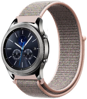 Nylon Smartwatch Bandje Voor De Samsung Gear S3 Classic - Grijs