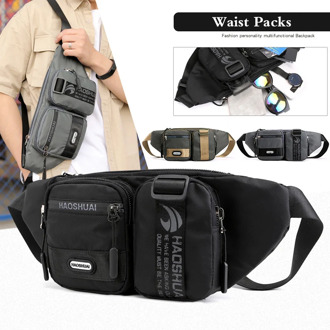 Nylon Waist Bags For Men 2020 New Arrivals Fanny Pack Brand Casual Man's Waist Pack Belt Bags Banana Bum Pocket Chest Pack Male