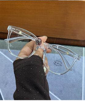 Nywooh Transparante Computer Brilmonturen Vrouwen Mannen Blauw Licht Blokkeren Brillen Zwart Bijziendheid Frame doorzichtig