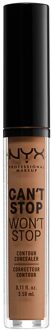 NYX Can't Stop Won't Stop Concealer - Mahogany
