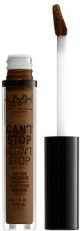 NYX Can't Stop Won't Stop Concealer - Walnut