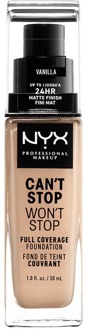 NYX Can't Stop Won't Stop Foundation - Vanilla