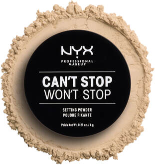 NYX Can't Stop Won't Stop Setting Powder - Light Medium