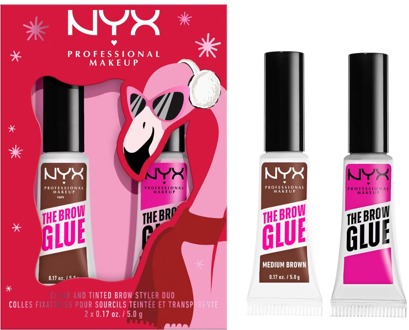 NYX Geschenkset NYX The Brow Glue Duo Gift Box 2 st