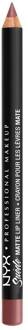 NYX Lipliner NYX Suede Matte Lip Liner Whipped Caviar 1 st
