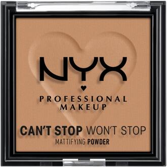NYX Poeder NYX Can't Stop Won't Stop Mattifying Powder Caramel 6 g