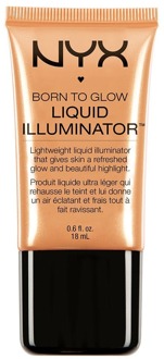 NYX Professional Makeup Born To Glow Liquid Illuminator - Pure Gold LI03 - 000