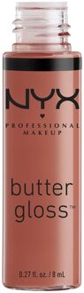 NYX Professional Makeup Butter Gloss (Verschillende Tinten) - Praline - Deep Nude