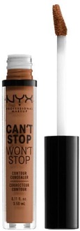 NYX Professional Makeup Can't Stop Won't Stop Contour concealer - Warm Caramel CSWSC15.7 Beige - 000