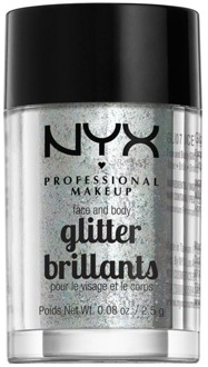 NYX Professional Makeup Face & Body Glitter - Ice GLI07 Zilver - 000