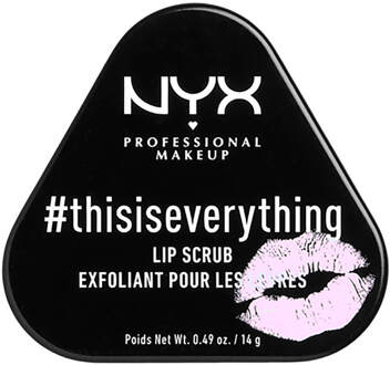 NYX Professional Makeup Lip Scrub NYX #Thisiseverything Lip Scrub 14 g