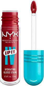 NYX Professional Makeup Lipgloss NYX Professional Make-Up Lip I.V. Hydrating Gloss Stain Berry Thirsty 5 ml