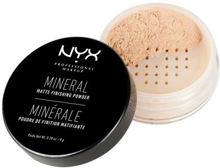 NYX Professional Makeup Mineral Finishing Powder poeder - Light/Medium MFP01 - 000