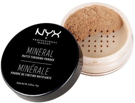 NYX Professional Makeup Mineral Finishing Powder poeder - Medium/Dark MFP02 - 000