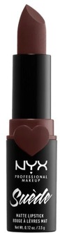 NYX Professional Makeup Suede Matte lipstick - Cold Brew SDMLS07 Bruin - 000