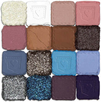 NYX Professional Makeup Ultimate Shadow Palette Vegan 16-Pan - Vintage Jean Baby