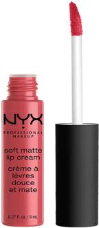 NYX Soft Matte lippenstift - San Paulo SMLC08 Roze - 000