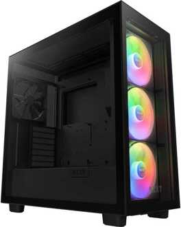 NZXT H7 Elite (2023) All Black Tower behuizing