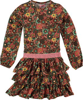 O'Chill Meisjes jurk - Josja - Multicolor - Maat 152/158