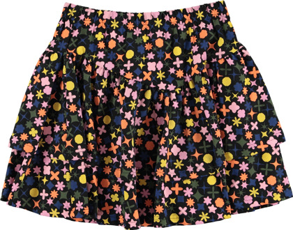 O'Chill Meisjes rok - Ruby - Zwart - Maat 140/146