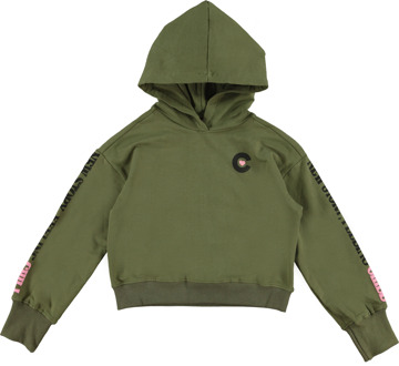 O'Chill Meisjes sweater - Ninte - Groen - Maat 104/110