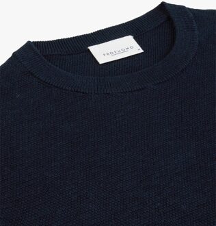 O-Hals Trui Navy Blauw - L,M,S,XL,XXL