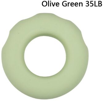 O Hand Gripper Grip Siliconen Ring Hand Weerstand Band Vinger Brancard-Oefening Voor Onderarm Pols Training Carpaal Hand Expander Licht Groen